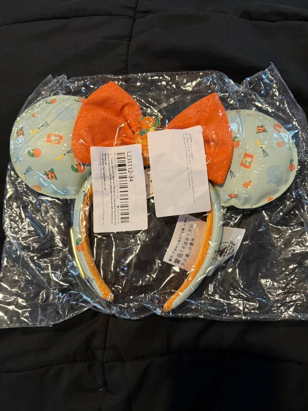 Orange Bird Mickey Ears